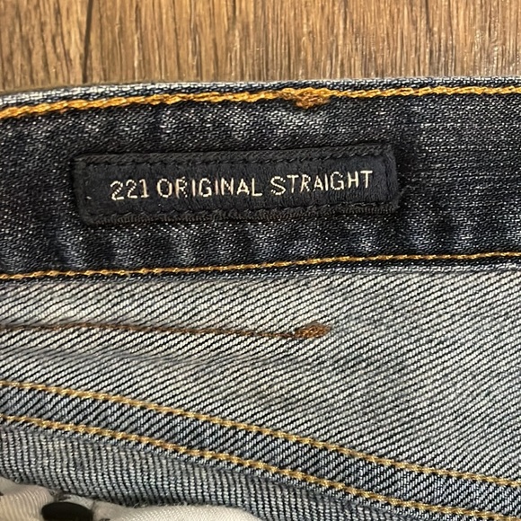LUCKY BRAND JEANS 33 X 30 221 original straight - Picture 4 of 9